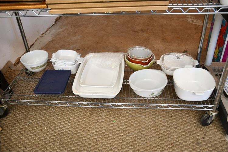 Group Misc Dishes Mostly Pyrex