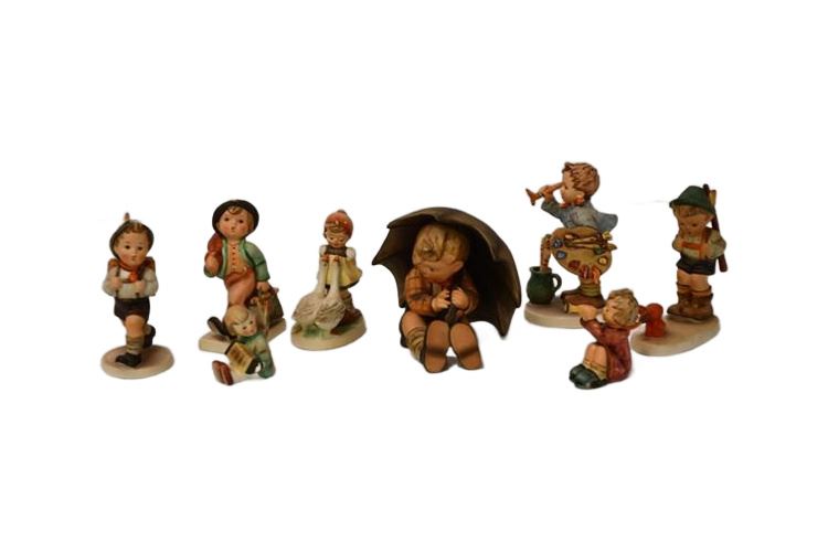 Collection Of Goebel Porcelain Figures