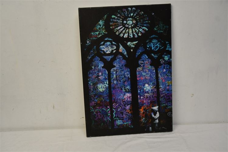 Gothic Window Art Canvas