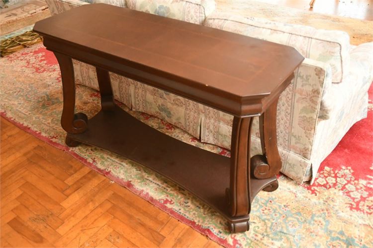 Traditional Style Sofa Table