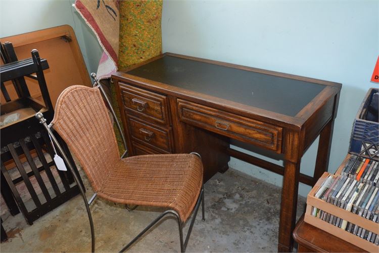 Knee Hole Desk and  Chair