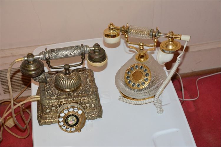 Two (2) Vintage Telephones