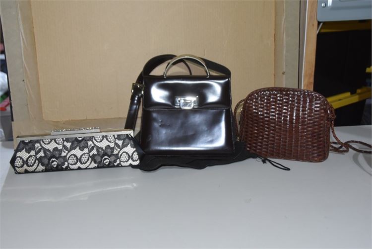 Three (3) Handbags By Various Makers