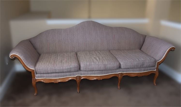 Vintage Cabriole Sofa