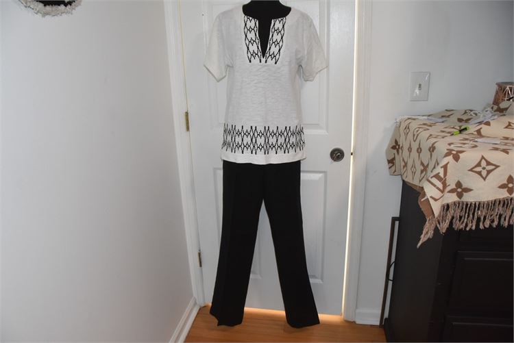 Jcrew shirt Size XS Loft Pants size 8