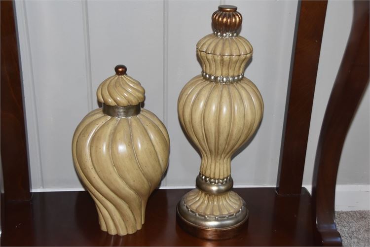 Two (2) Decorative Vases