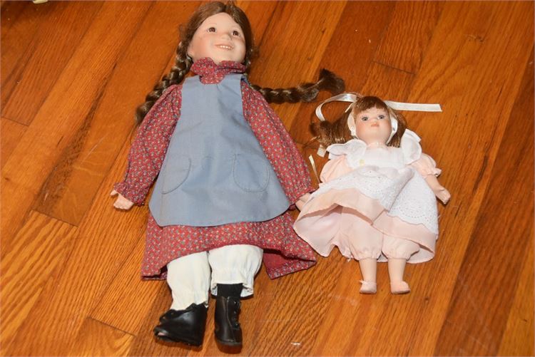 Ashton Drake Joan Ibarolle Little House on the Prairie Laura Ingalls Doll 15"