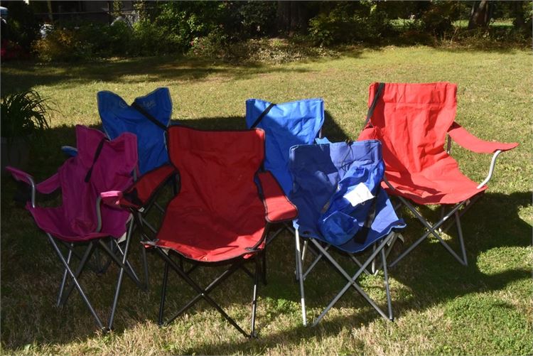 Five (5) Camping Chairs Bags Included