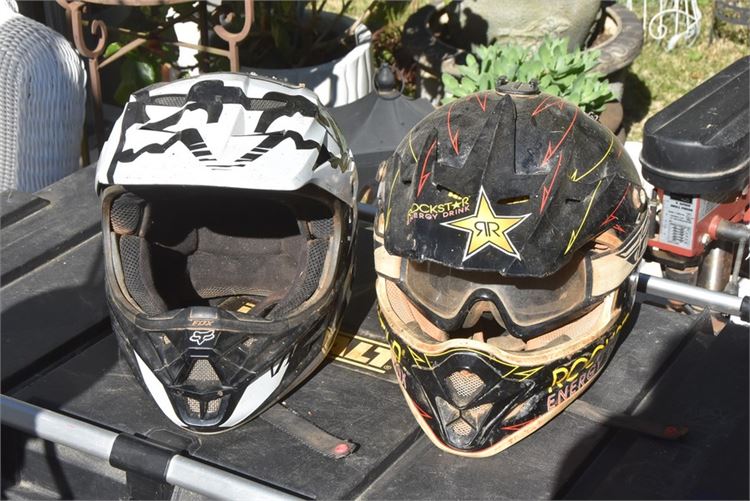Two (2) Motor Cycle Helmets
