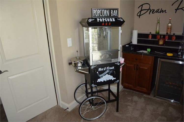 Great Northern Popcorn Popcorn Machine with Cart