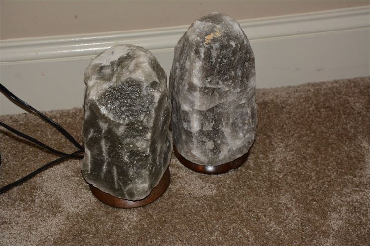 Pair Himalayan Salt Lamps