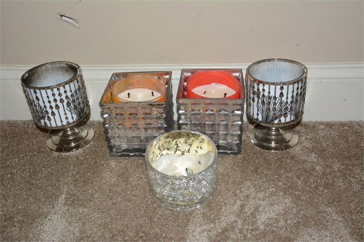 Group Decorative Candle Holders