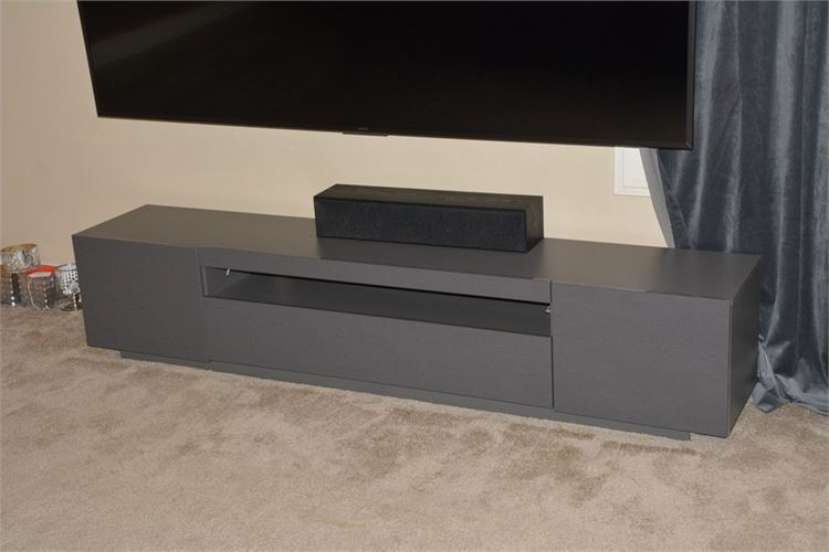 Modern Entertainment Console (Sound Bar Not Included)