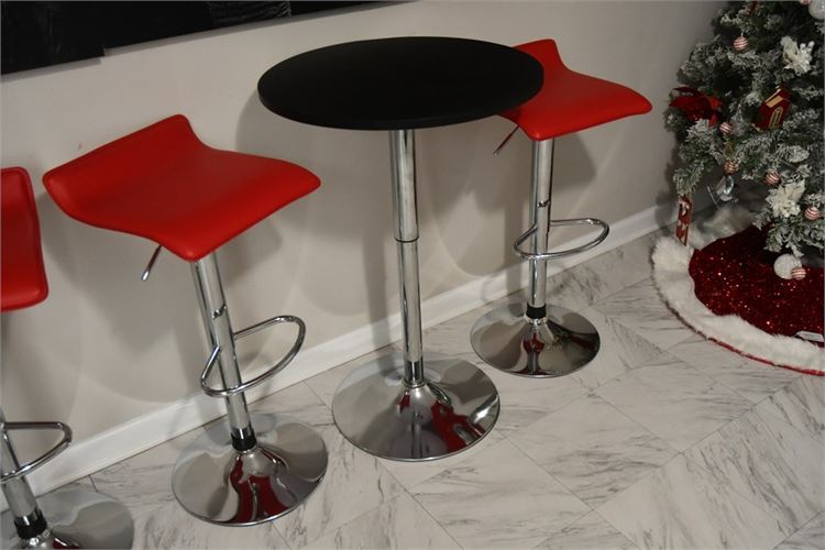 Modern Cafe Table Set (Table and Two Chairs)