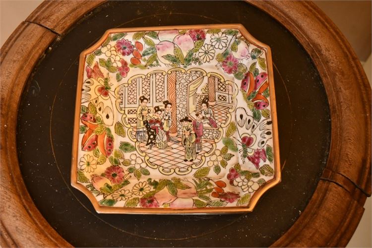 Vintage Asian Porcelain Plate