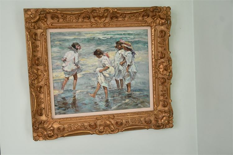 Decorative Framed Art in the style of Edward Pothast