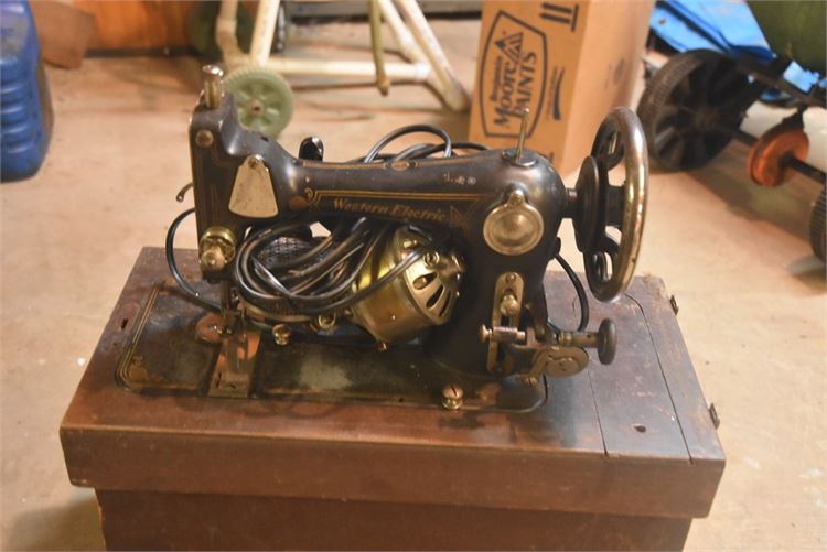 Antique Western Electric Sewing Machine