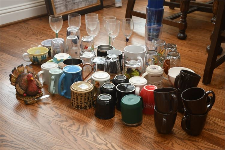 Group Mugs and Glassware