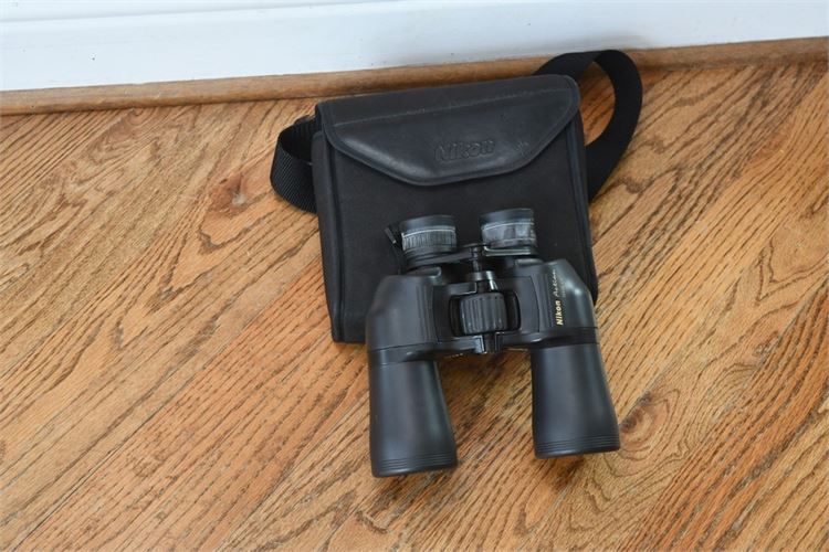 Nikon Action 10x50 6.5° Binoculars With Case