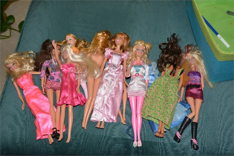 Group Barbie Dolls