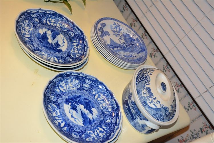 Group Blue and white China