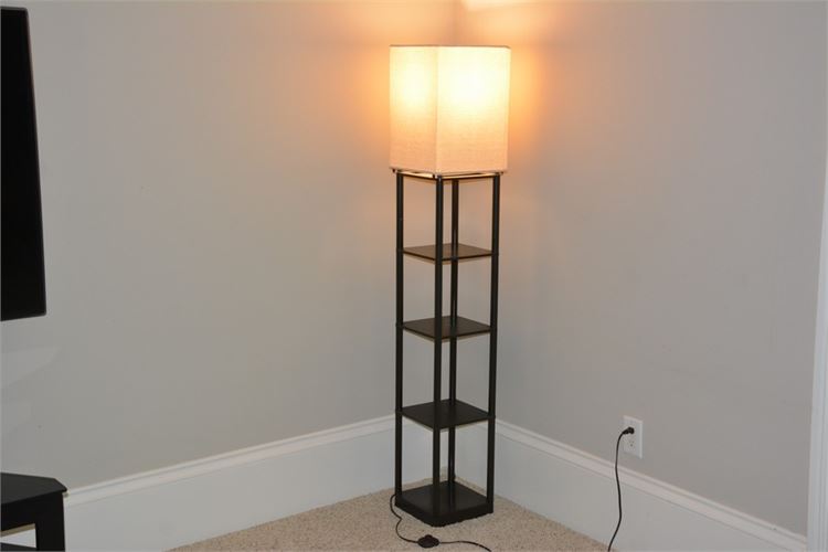 Modern Bookshelf Floor Lamp