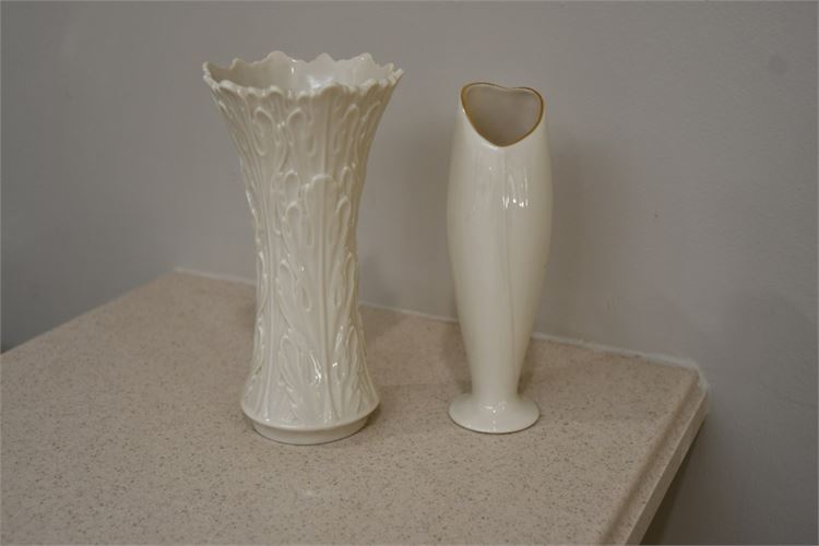 Two (2) Lenox Porcelain Vases