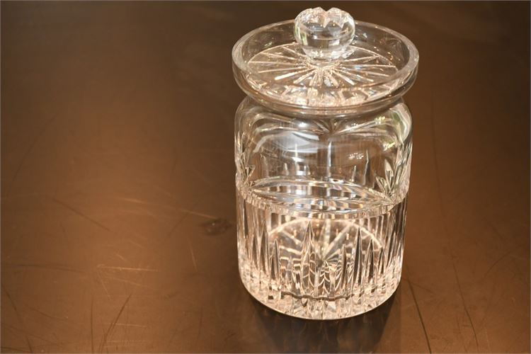 Marques By Waterford Lidded Crystal Dish