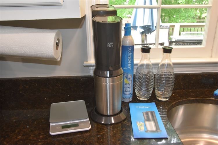 Soda Stream and Food Scale