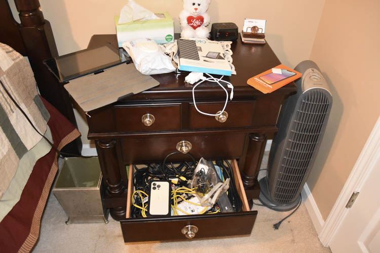 All Miscellaneous Items In Pic … (Night Stand Not Included)