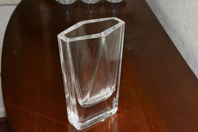 Kosta Boda Heavy Crystal Vase
