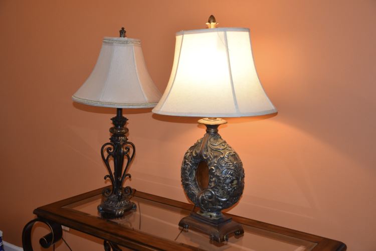 Two (2) Decorative Lamps