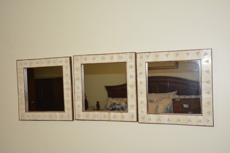 Three (3) Wall Mirrors