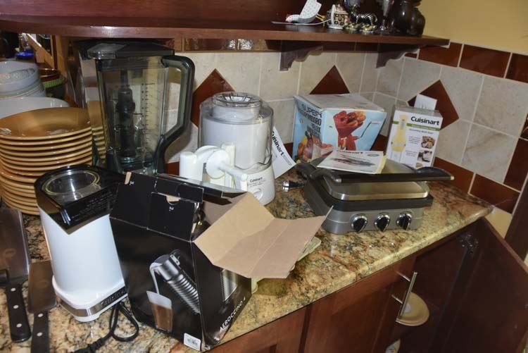 Group of Small Kitchen Appliances
